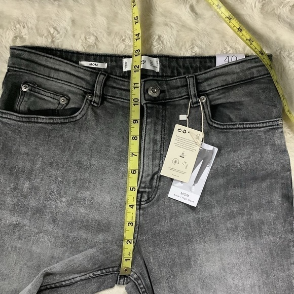 MANGO High Waist Mom Ankle Jeans - Picture 9 of 11